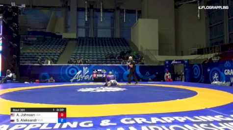 Aaron Johnson vs Serebrinnikov Aleksandr UWW World Championships