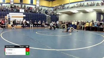 100 lbs. Cons. Round 6 - Taylor Reiter, Timberland vs Makenna Alden, Lafayette (St. Joseph)