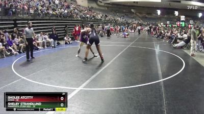 185 lbs Round 3 (6 Team) - Sholee Atcitty, Idaho vs Shelby Strandlund, Minnesota Storm Red