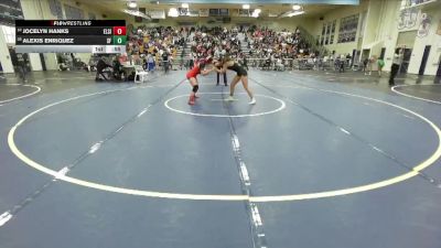 120 lbs Cons. Round 1 - Alexis Enriquez, Santa Fe vs Jocelyn Hanks, Elsinore