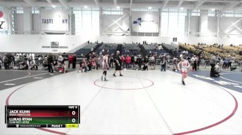 106 lbs Semifinal - Lukas Ryan, Club Not Listed vs Jack Kuhn, NWAA Wrestling