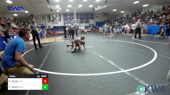 52 lbs Final - Kellen Rupp, Perry Wrestling Academy vs Caleb Boyd, Harrah Little League Wrestling