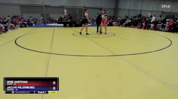 190 lbs Round 2 (8 Team) - Amie Hartman, Idaho vs Jaclyn Hillenburg, Indiana