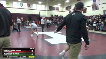 157 lbs Round 1 - Christopher Meyer, Independence vs Maverick Hutton, Interstate 35