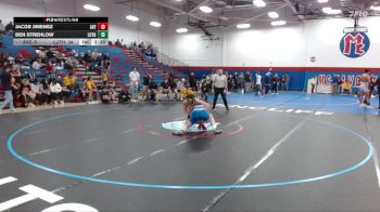 197 lbs Finals (2 Team) - Jacob Jimenez, Averett vs Ben Strehlow, Luther