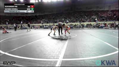 92 lbs Round Of 16 - Alexander Fee, Enid Youth Wrestling Club vs Haygen Howell, Norman Grappling Club