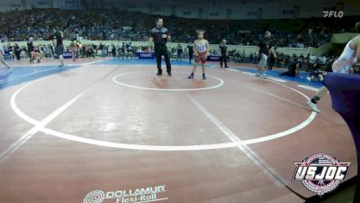 105 lbs Quarterfinal - Kylon Hill, SAW TC vs Rambo Loya, Dumas Wrestling Club