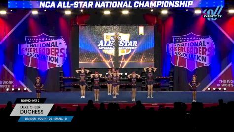 Luxe Cheer - Duchess [2025 L1 Youth - D2 - Small - D Day 2] 2025 NCA All-Star National Championship