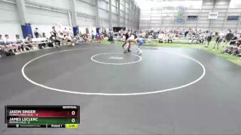 220 lbs Semis & 3rd Wb (16 Team) - Jason Singer, Pennsylvania Blue vs James LeClerc, Indiana Gold