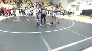 98 lbs Quarterfinal - Cael Caudill, Grove vs Draven Shearer, Vinita JH