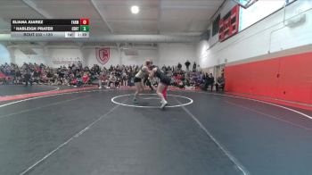 120 lbs Quarterfinal - Harleigh Prater, Central - Grand Junction vs Eliana Juarez, Farmington