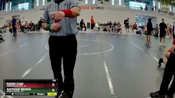 110 lbs Round 4 (6 Team) - Raymond Brown, Misfits United vs Raven Cage, Sniper Black Ops