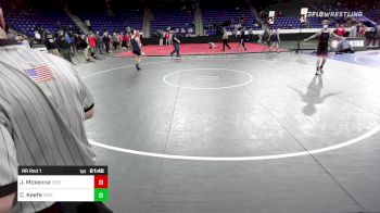 113 lbs Round Of 64 - Max LoRusso, Saugus/Peabody vs Miles Darling, Essex Tech/Masco Co-Op