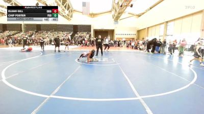 96-M lbs Consolation - Elijah Gill, Unnattached vs Chip Foster, Pride WC
