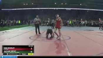 D3-125 lbs Champ. Round 1 - Zak Shadley, Clinton vs Nathan Hecht, Otisville LakeVille Memorial