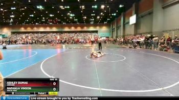 107 lbs Champ. Round 2 - Nafanua Vinson, White Pine vs Ashley Dumas, Gregori