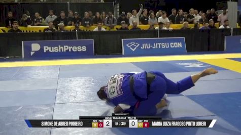 Maria Luiza Fragoso Pinto Loreir vs Simone De Abreu Pinheiro 2026 Pan Jiu Jitsu IBJJF Championship