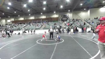 61 lbs Consi Of 8 #1 - Carlos Gutierrez III, Ripon Tribe Wrestling vs Keanu Lemrise, Redwood WC