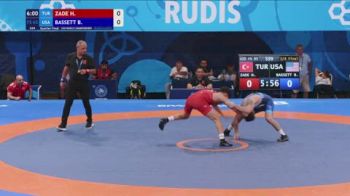 65 kg 1/4 Final - Haci Zade, Turkiye vs Bowen Bassett, United States
