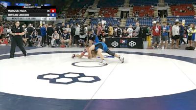 138 lbs Cons. Rd Of 128 - Marcus Heck, Pennsylvania vs Jordan Lisiecki, Wisconsin