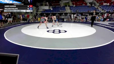 157 lbs Cons. Sub-rd Of 32 - James Hansen, ID vs William Phillips, TN