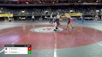 197 lbs Quarterfinal - Eldar Muradov, The Ohio State University WC vs Ryan Thomas, James Madison University
