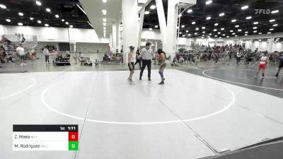 113 lbs Rr Rnd 2 - Zorion Maea, No Team vs Matthew Rodriguez, Valley Wrestling Club