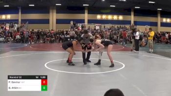 Match - Paula Gavina, Tustin High vs Brittney Atkin, Big Bear