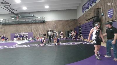 147 lbs Round 3 (6 Team) - Noah Harris, Herders vs Pedro Candelario, Saratoga Middle School