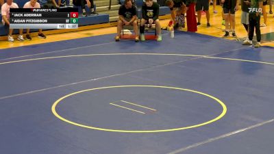 138 lbs Round 3 - Jack Aderman, Allegany- Limestone Central School NY vs Aidan Fitzgibbon, NY