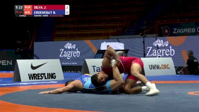 65kg Quarterfinal - Joey Silva, PUR vs Bekhbayar Erdenebat, MGL