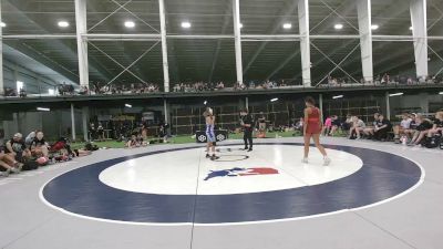 135 lbs Jade Willard, Kansas vs Carmella Clark, Michigan