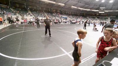 55 lbs Round Of 16 - Bentley Hughart, Berryhill Wrestling Club vs Troy Hall, Claremore Wrestling Club