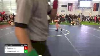 77 lbs Semifinal - Callan Childress, Central Coast Royals vs Lukas Custenborder, Granite WC