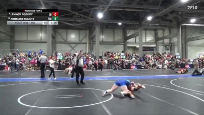 165 lbs Champ. Round 1 - Annelise Elliott, Trailblazer vs Lennox Dooley, Jeff West