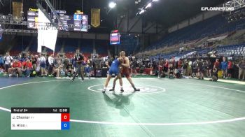 120 lbs Rnd Of 64 - Jacob Chenier, New York vs Saw Htoo, Illinois