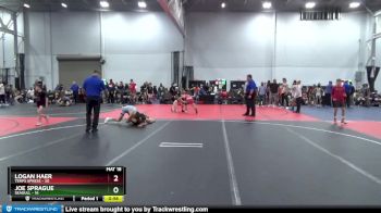 120 lbs Round 2 (4 Team) - Joe Sprague, Seagull vs Logan Haer, Terps Xpress