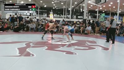 134 lbs Rr Rnd 3 - Keeghan Hewitt, TNWC Silver Fox - HSC vs Gabe Campanelli, Kraken - HSC