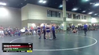285 lbs Placement Matches (16 Team) - Emmanuel Ulrich, MAWA Blue vs Nicholas Pavlechko, MAWA Red