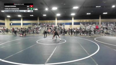 144 lbs Consi Of 32 #2 - Logan Roedel, Kistler'S Dungeon vs Carlos Gonzalez, Jedi Wr Ac