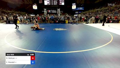 145 lbs Cons 64 #2 - Riley Roblyer, OK vs Emma Pendell, MI