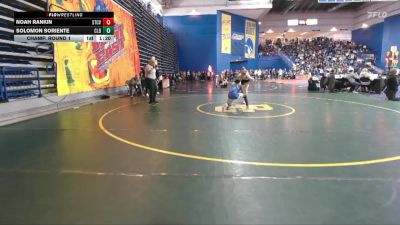 138 lbs Champ. Round 1 - Solomon Soriente, Caldwell vs Noah Rankin, St Christopher