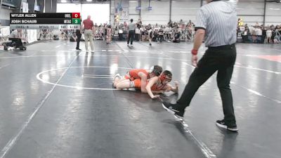 88 lbs Round 1 (9am Friday) - Josh Schaub, Mat Assassins vs Wyler Allen, Oklahoma Elite