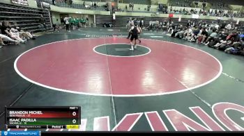 132 lbs Finals (8 Team) - Brandon Michel, New Prague vs Isaac Padilla, Vacaville