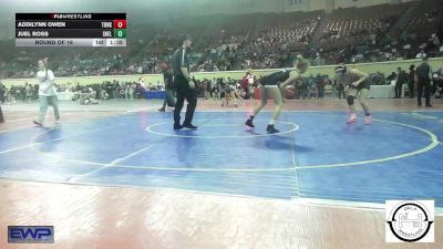 113 lbs Round Of 16 - Addilynn Owen, Tonkawa vs Juel Ross, Shelton Wrestling Academy