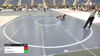 120 lbs Quarterfinal - Koby Tyler, Kansas Good Guys vs Marcus Williams, Rio Rancho