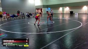 138 lbs Round 3 (8 Team) - Gavin Nolan, Brevard FCA-Alpha Dogz vs Colton Kelley, Nebraska Hangin` Loose