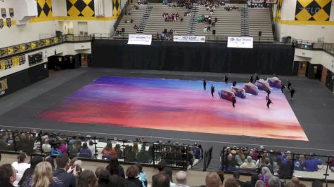 Naperville Central HS "Naperville IL" at 2025 WGI Guard Mideast Power Regional