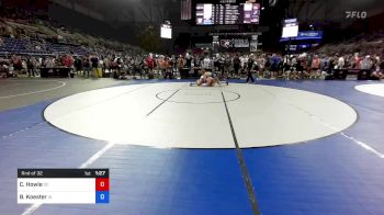 182 lbs Rnd Of 32 - Cason Howle, South Carolina vs Brayden Koester, Iowa