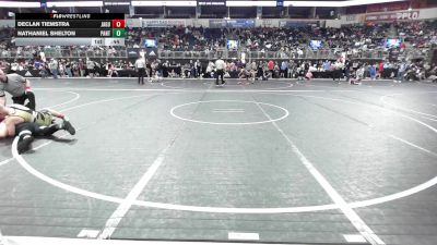 120 lbs Rr Rnd 3 - Declan Tiemstra, Jaguar Wrestling Club vs Nathaniel Shelton, Panther Powerhouse